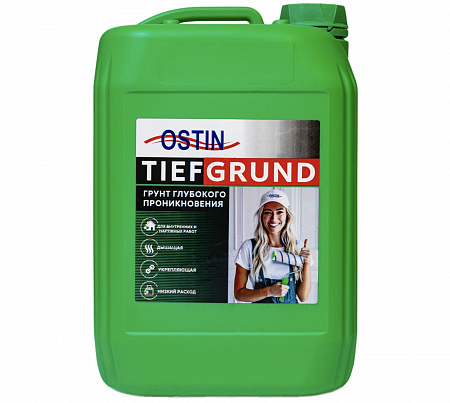 Tiefgrund  «Тифенгрунт» OSTIN (белый) 10л