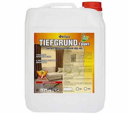 «Tiefgrund» ФеLux - грунт глубокого проникновения 10 л